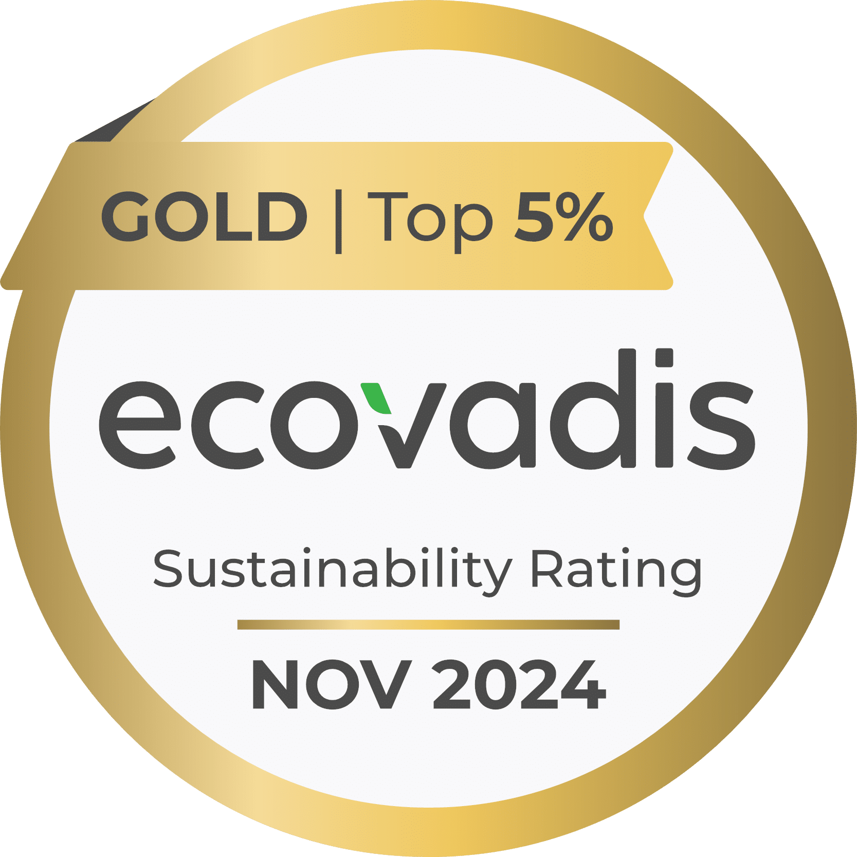Distinction EcoVadis 2024 : Axtom obtient la médaille d’or