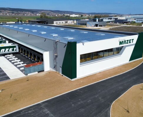 À Gevrey-Chambertin, Axess livre un bâtiment logistique durable et innovant pour le Groupe Mazet