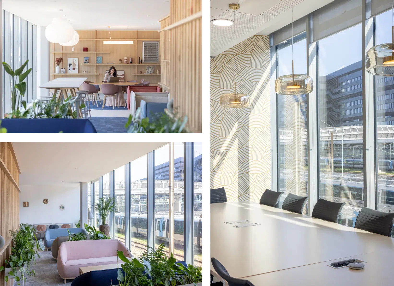 Un hub contemporain à usages mixtes aménagé par Axess Workplace au Coeur du 17ème arrondissement