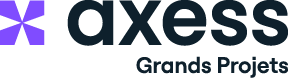 Logo Axess Grands Projets en couleur