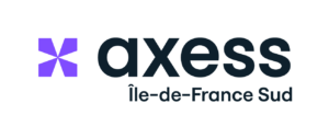 Logo Axess Ile-de-France Sud en couleur